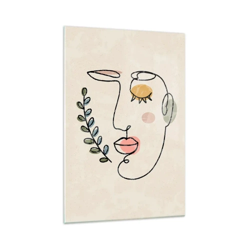 Glass picture - Discovered Peace - 70x100 cm