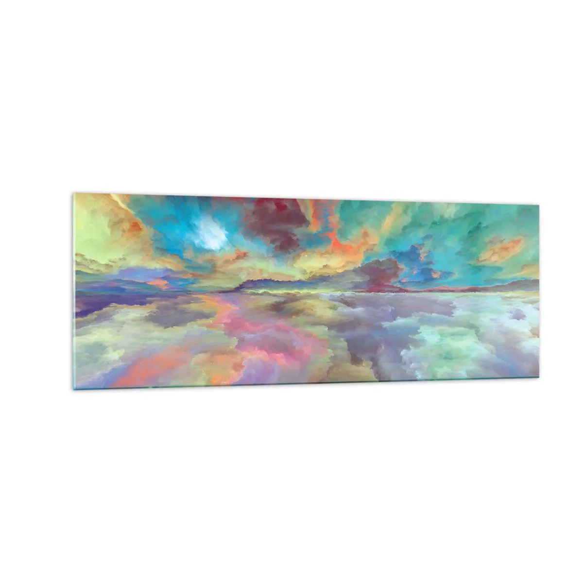 Glass picture - Two Skies - 140x50 cm