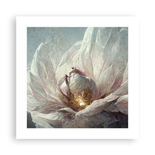 Poster - It Blooms Once Every Hunderd Years - 40x40 cm