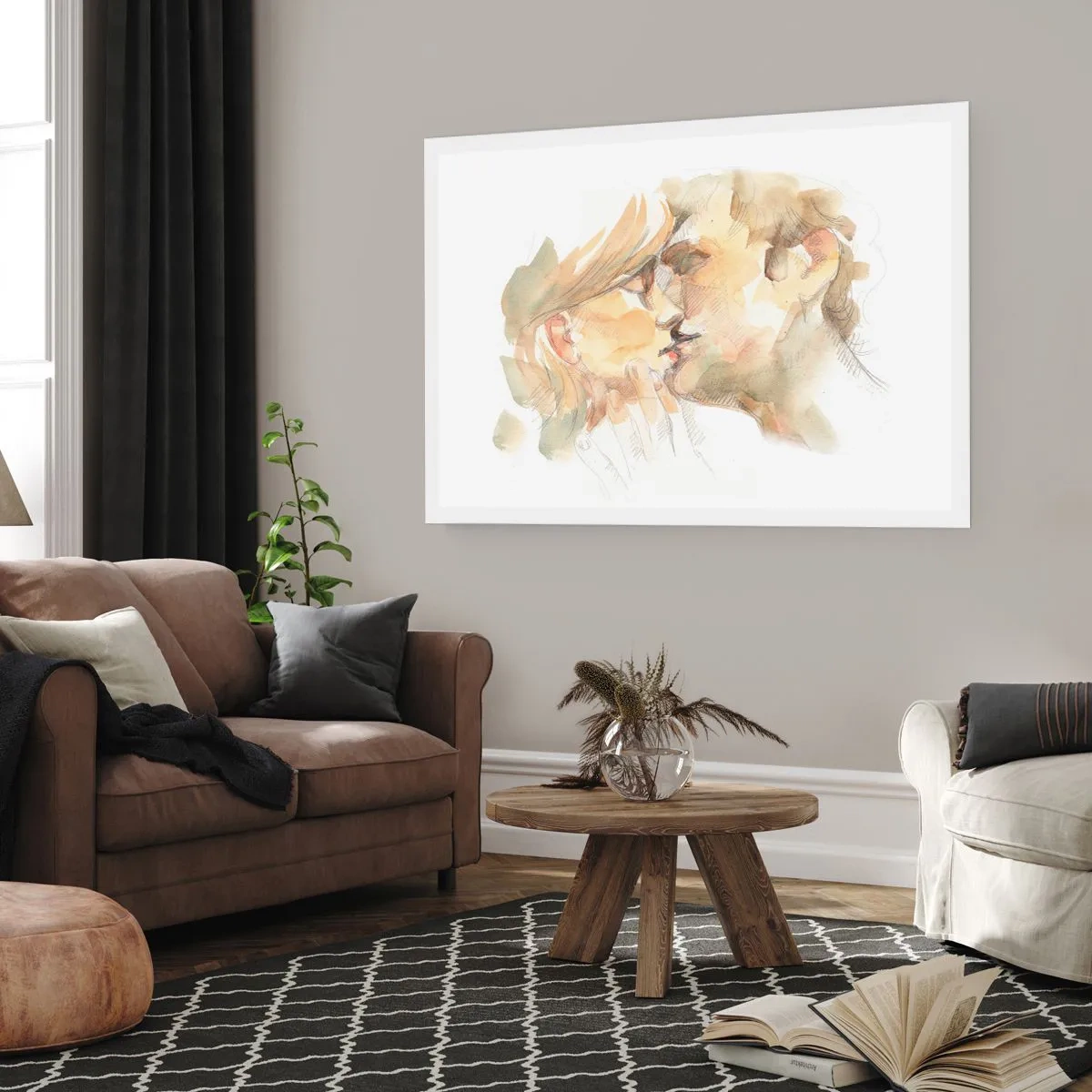 Poster - The Missing Half? - 70x50 cm