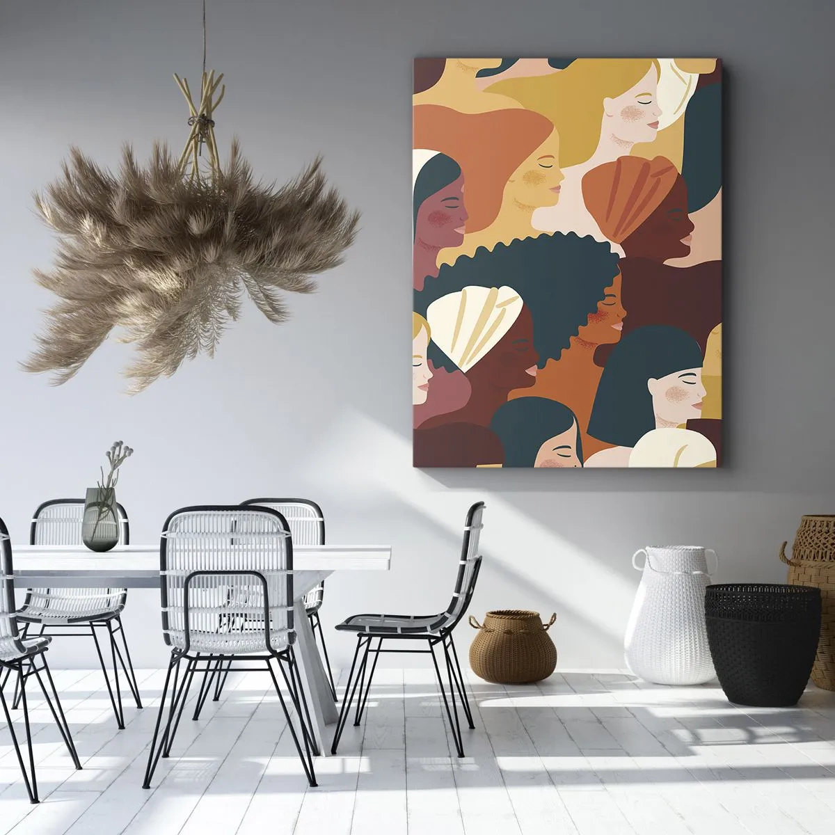 Canvas picture - Pure Womanhood - 80x120 cm