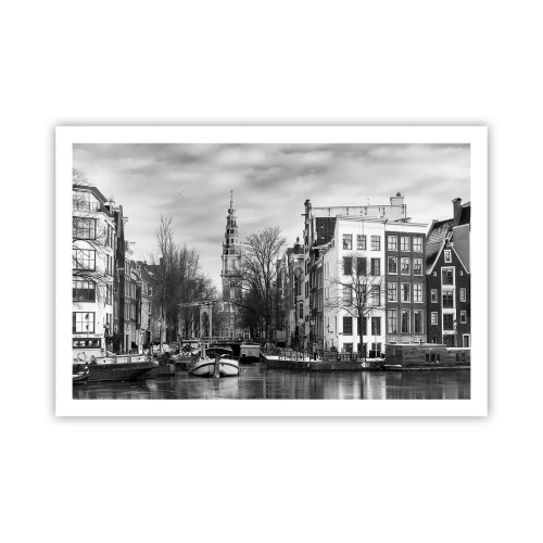 Poster - Amsterdam Atmosphere - 91x61 cm