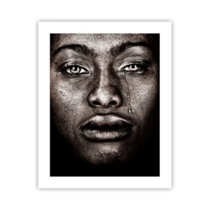 Poster - One Tear - 40x50 cm