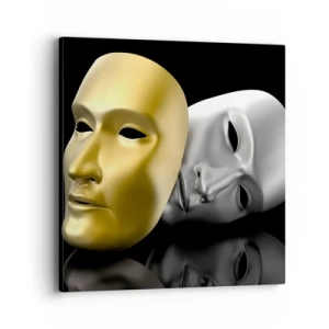 Canvas picture - Life Is a Theatre - 40x40 cm