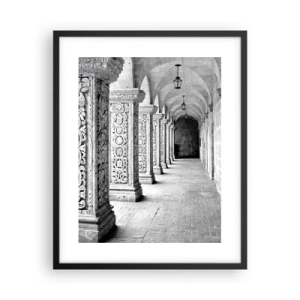 Poster in black frame - Where is this Going...? - 40x50 cm