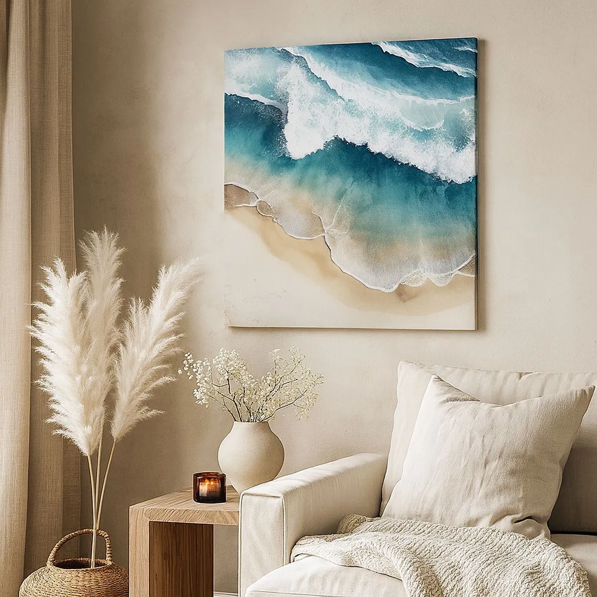 Canvas picture - Eternal Encounter - 30x30 cm