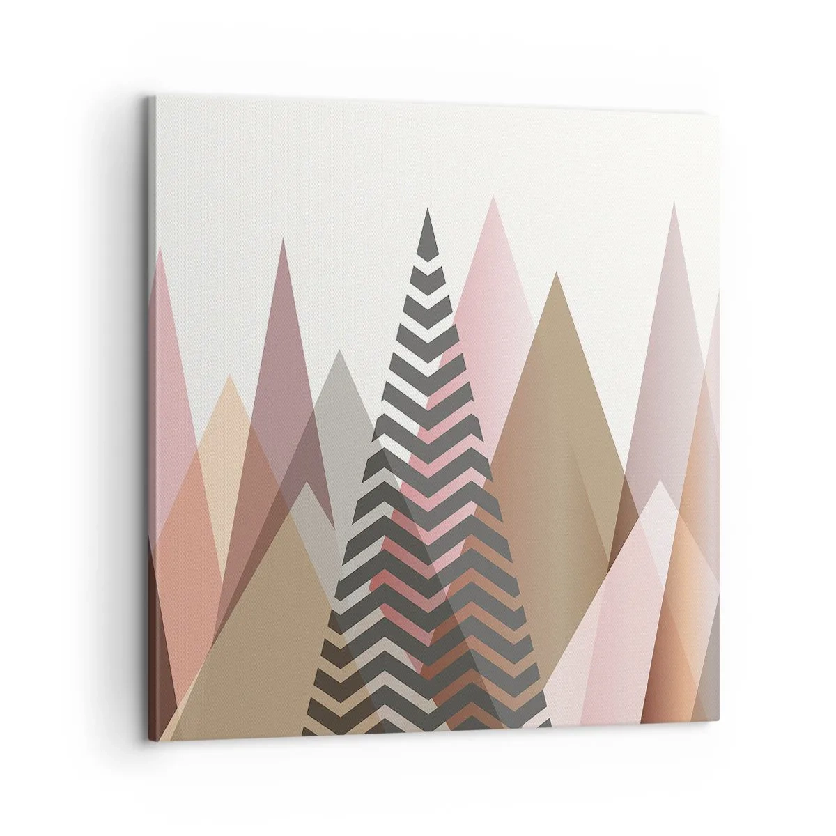 Canvas picture - View of the Piramide - 60x60 cm