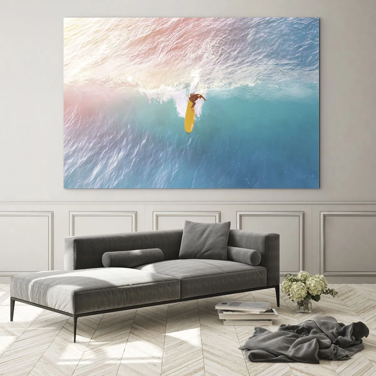 Glass picture - Ocean Rider - 100x70 cm