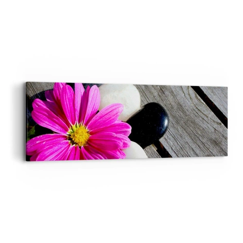 Canvas picture - Rest on a Pier - 90x30 cm