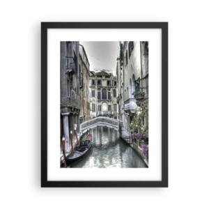 Poster in black frame - For Centuries in Quiet Contemplation - 30x40 cm