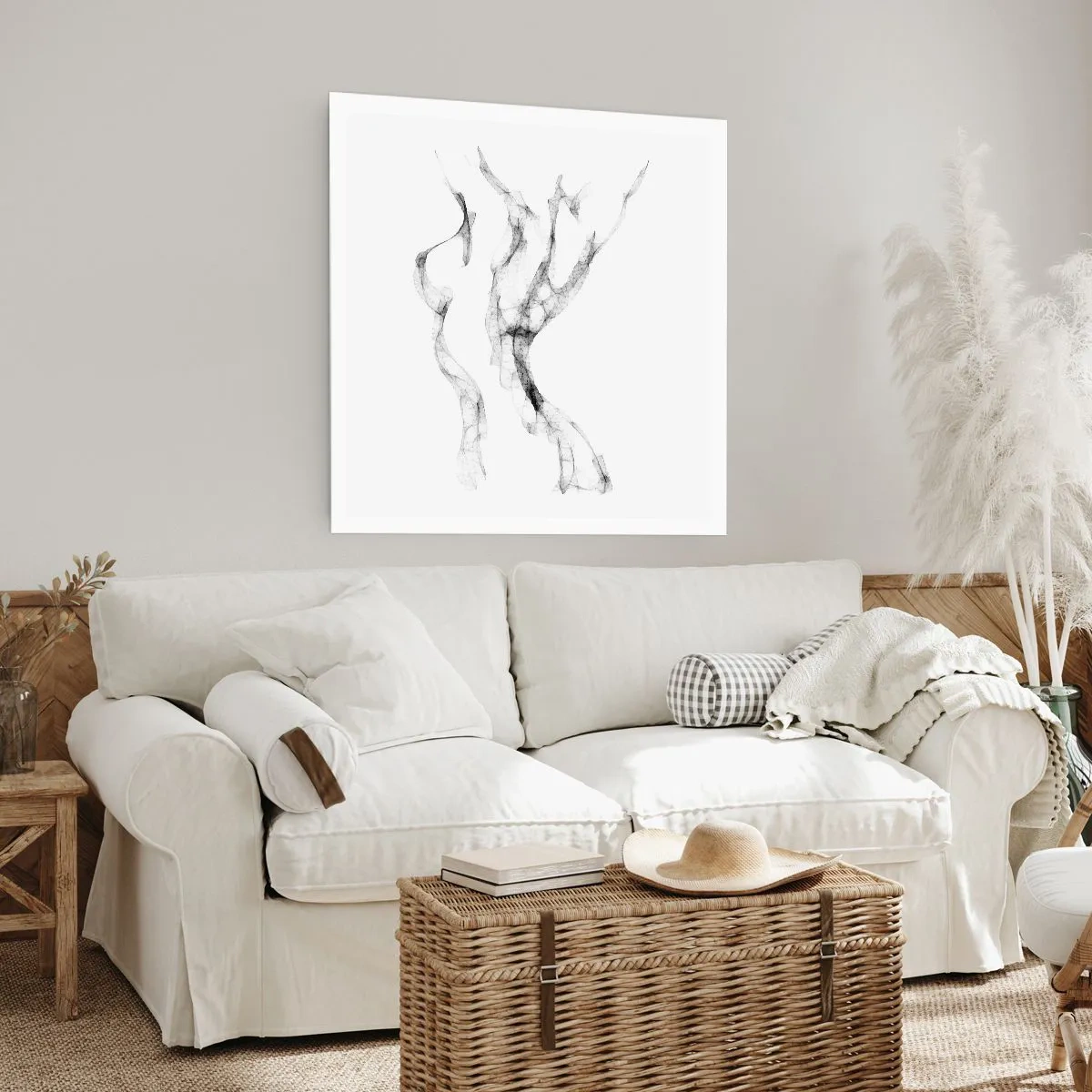 Poster - Beautiful and Strong - 60x60 cm