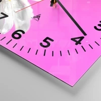 Clock face with numbers