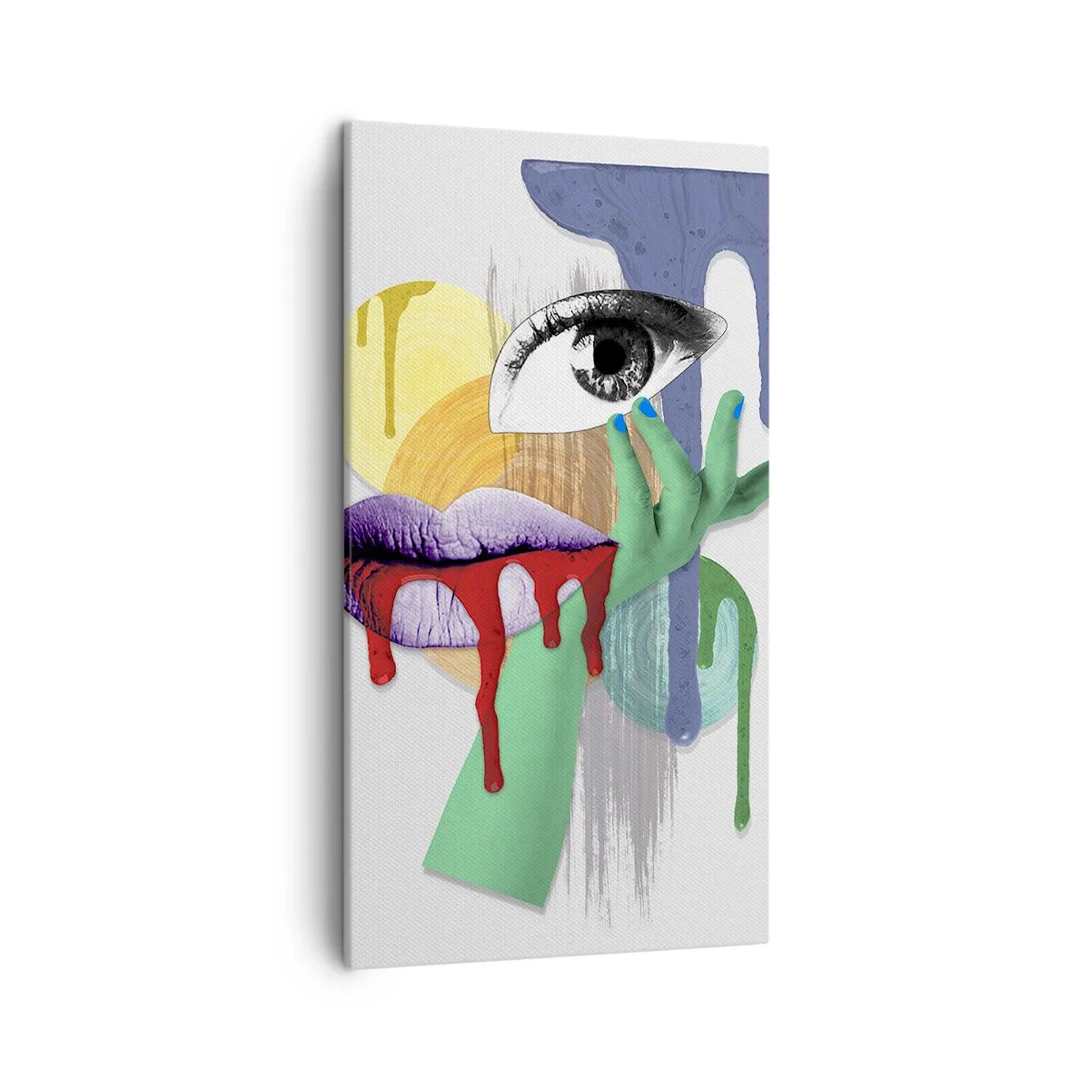 Canvas picture - Deconstructed Portrait - 45x80 cm