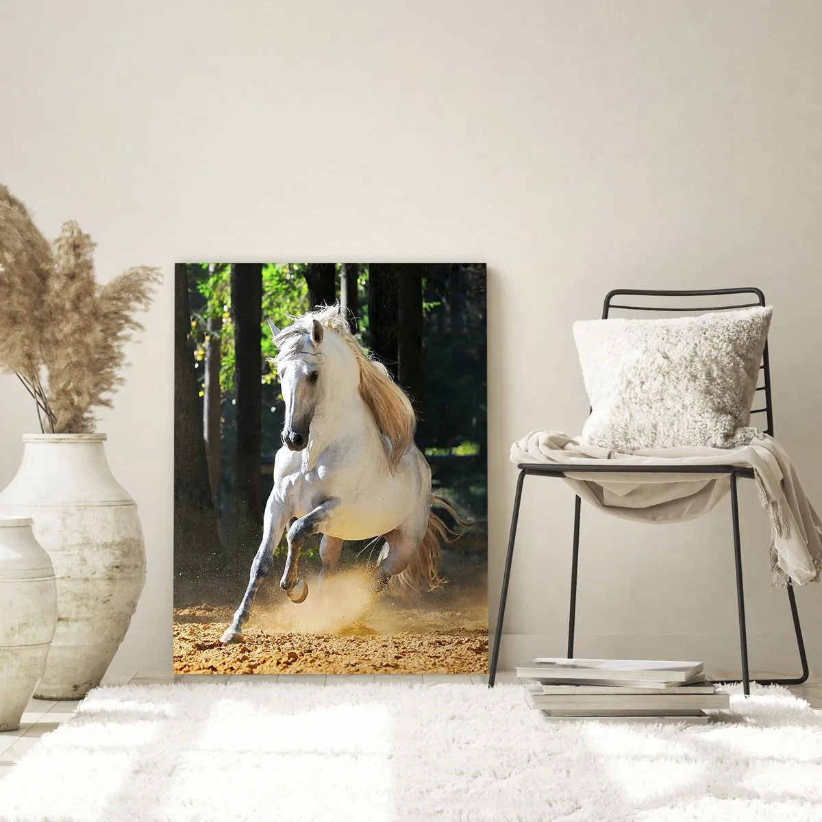 Glass picture - Straight from a Fantasy Book - 50x70 cm