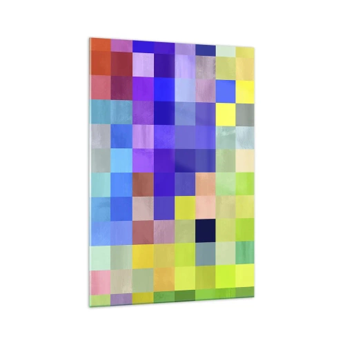 Glass picture - Each Different, All Equal - 70x100 cm