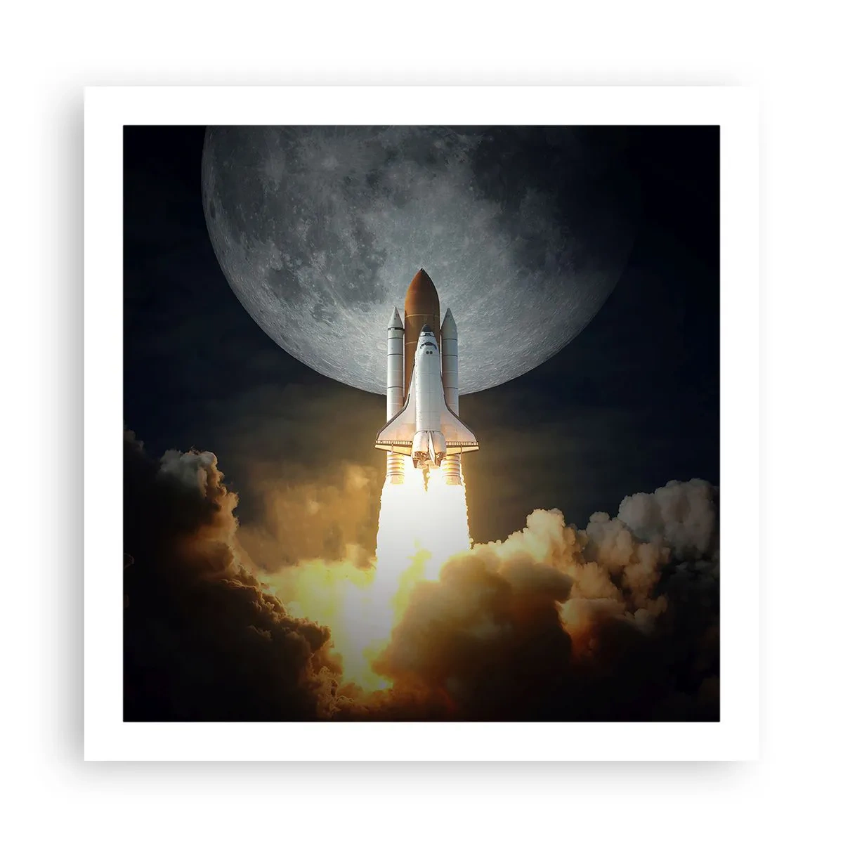 Poster - Beginning of Unearthly Adventure - 60x60 cm