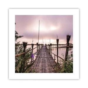 Poster - Peace and Quiet of Asia - 40x40 cm