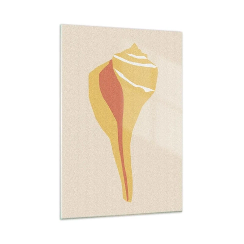 Glass picture - Organic Abstract - Rise - 50x70 cm