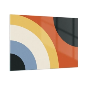 Glass picture - Towards Each Other - 100x70 cm