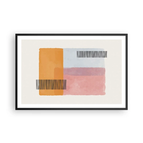 Poster in black frame - From Corner to Corner - 91x61 cm