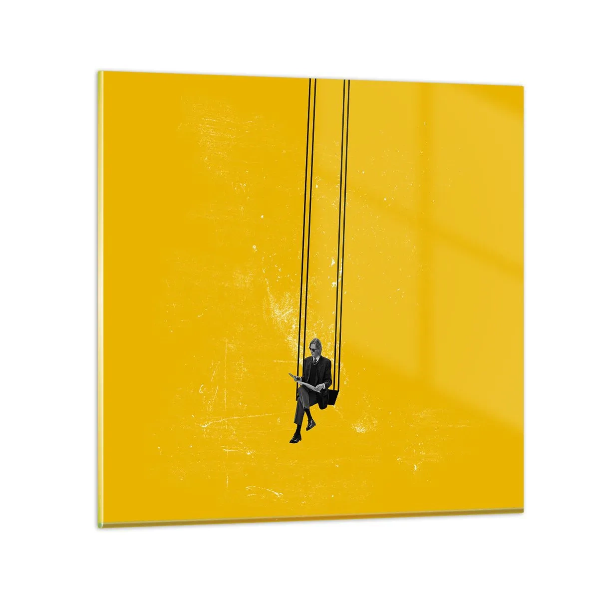 Glass picture - Day as a Any Other - 30x30 cm