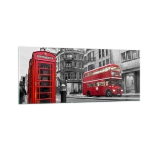 Glass picture - The Reddest in Europe - 100x40 cm