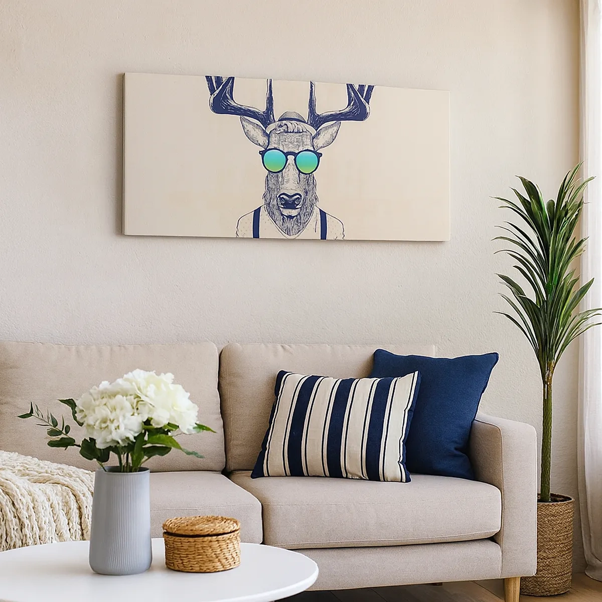 Canvas picture - And Who Did You Expect? - 30x30 cm