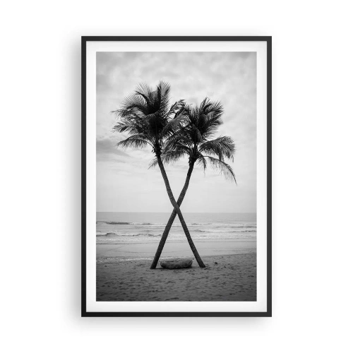 Poster in black frame - Tender Presence - 61x91 cm