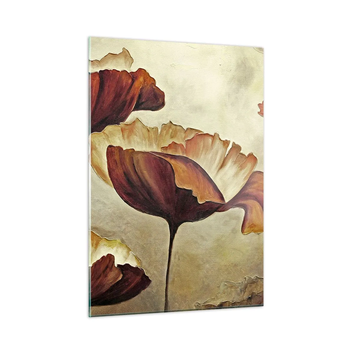 Glass picture - Piece of Meadow - 50x70 cm