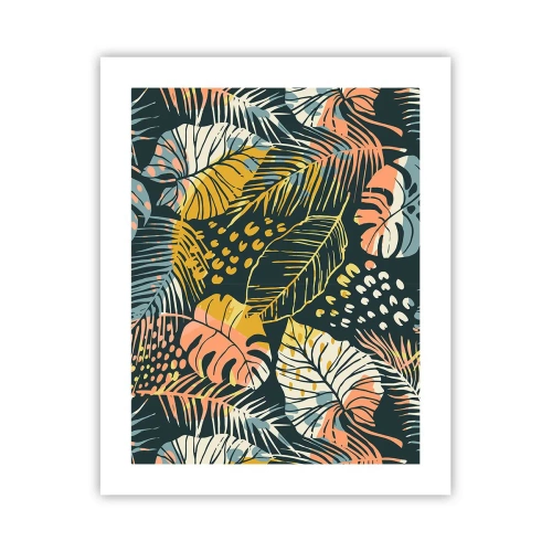 Poster - Leafy Fantasy - 40x50 cm