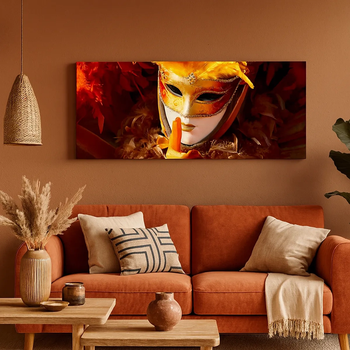 Canvas picture - Secret Is Part of the Game - 30x30 cm