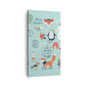 Canvas picture - Let Christmas Last Forever! - 65x120 cm