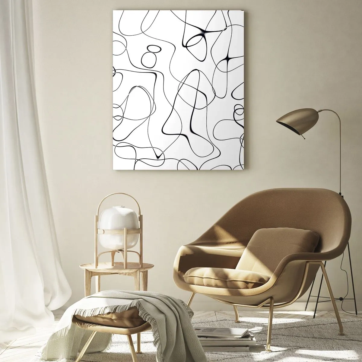 Glass picture - Life Paths, Trails of Fortune - 70x100 cm