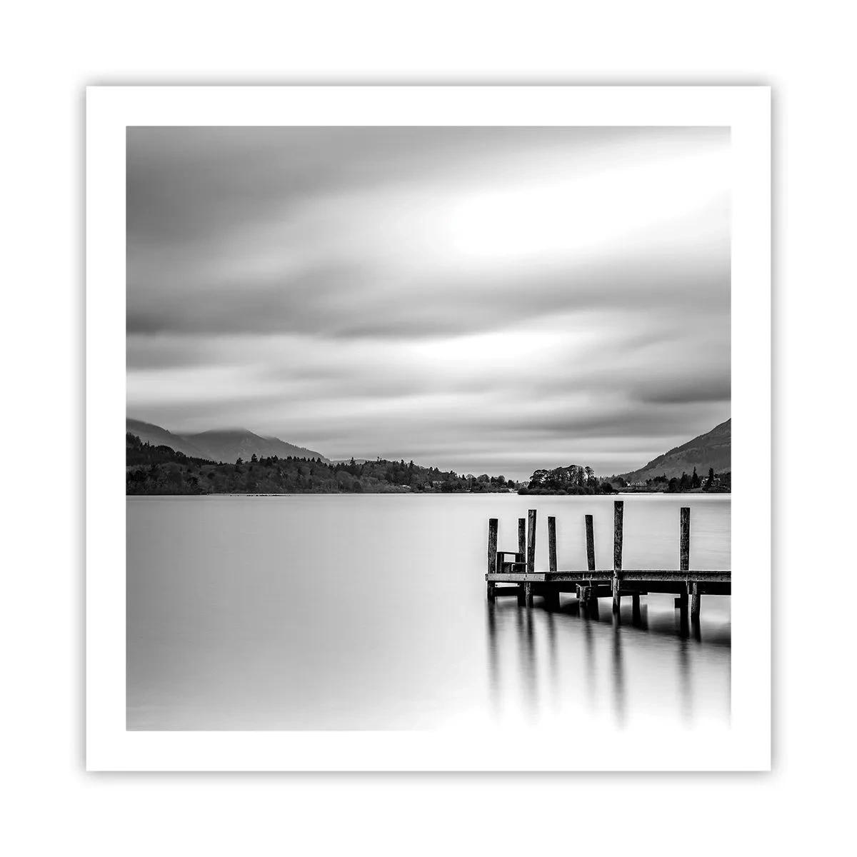 Poster - Tranquility and Power - 60x60 cm