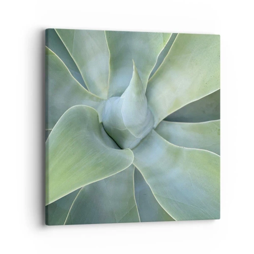 Canvas picture - Birth of Green - 40x40 cm