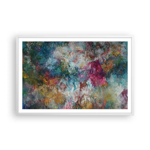 Poster in white frmae - In Full Bloom - 91x61 cm