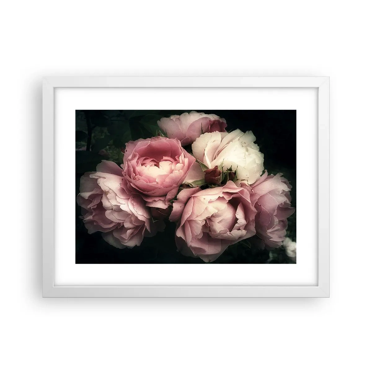 Poster in white frmae - Belle Epoque Charm - 40x30 cm