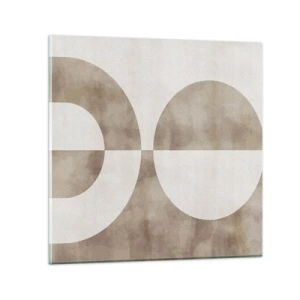 Glass picture - Similarities and Differences - 70x70 cm