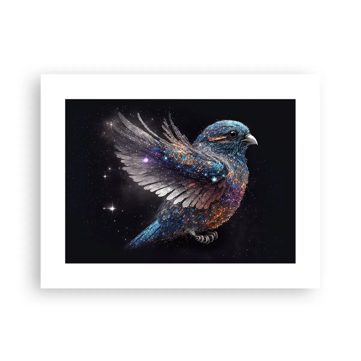 Poster - Diamond Sparrow - 40x30 cm