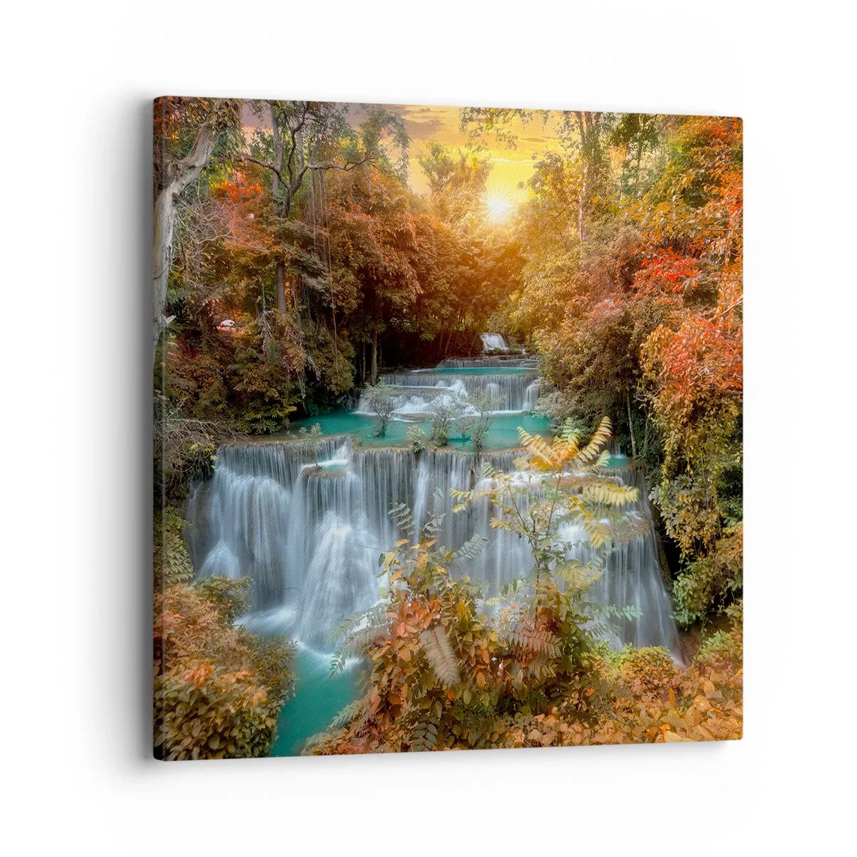 Canvas picture - Hidden Forest Treasure - 40x40 cm