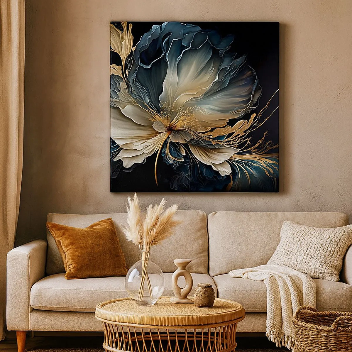 Canvas picture - Fairy Tale World of Ferns - 30x30 cm