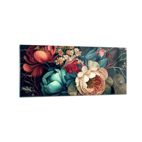 Glass picture - 19th Century Charm - 120x50 cm