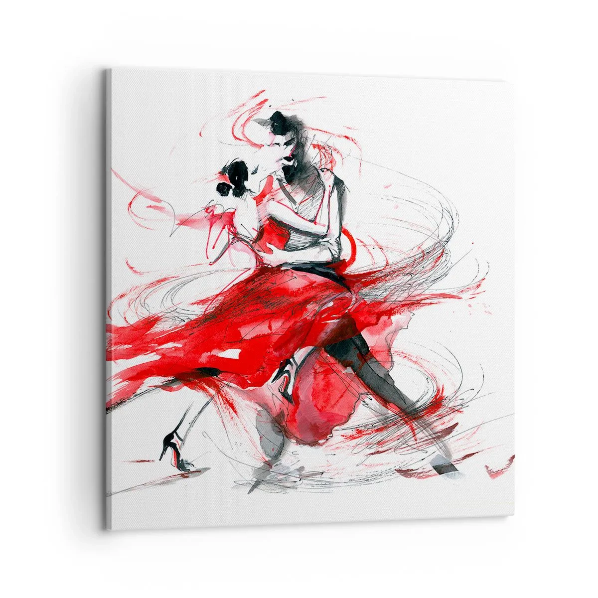 Canvas picture - Tango - Rhythm of Passion - 60x60 cm