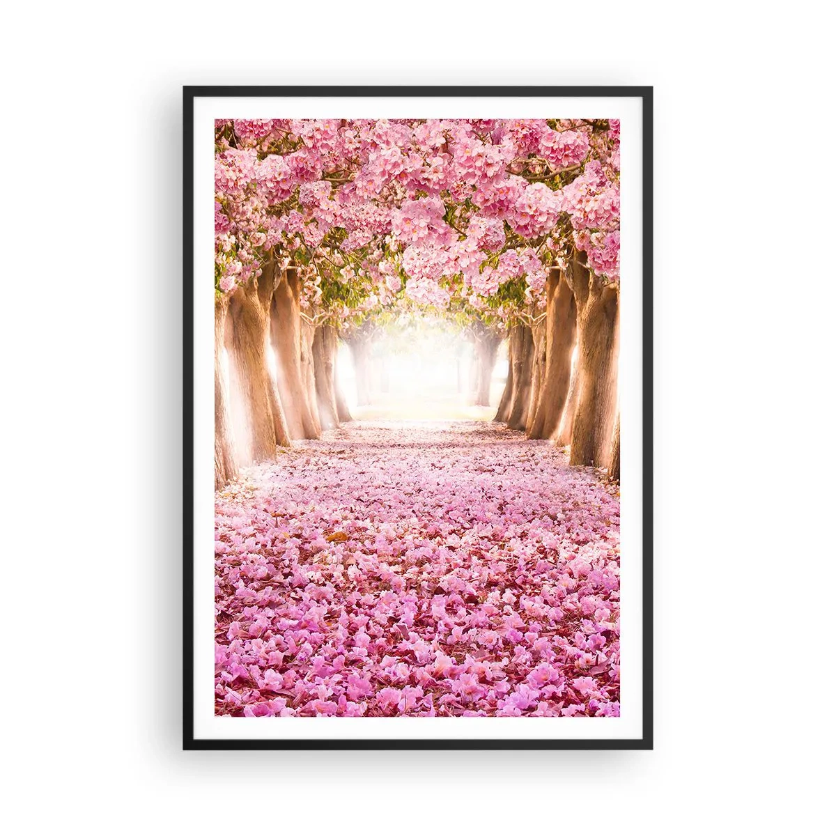 Poster in black frame - Way to Heaven - 70x100 cm