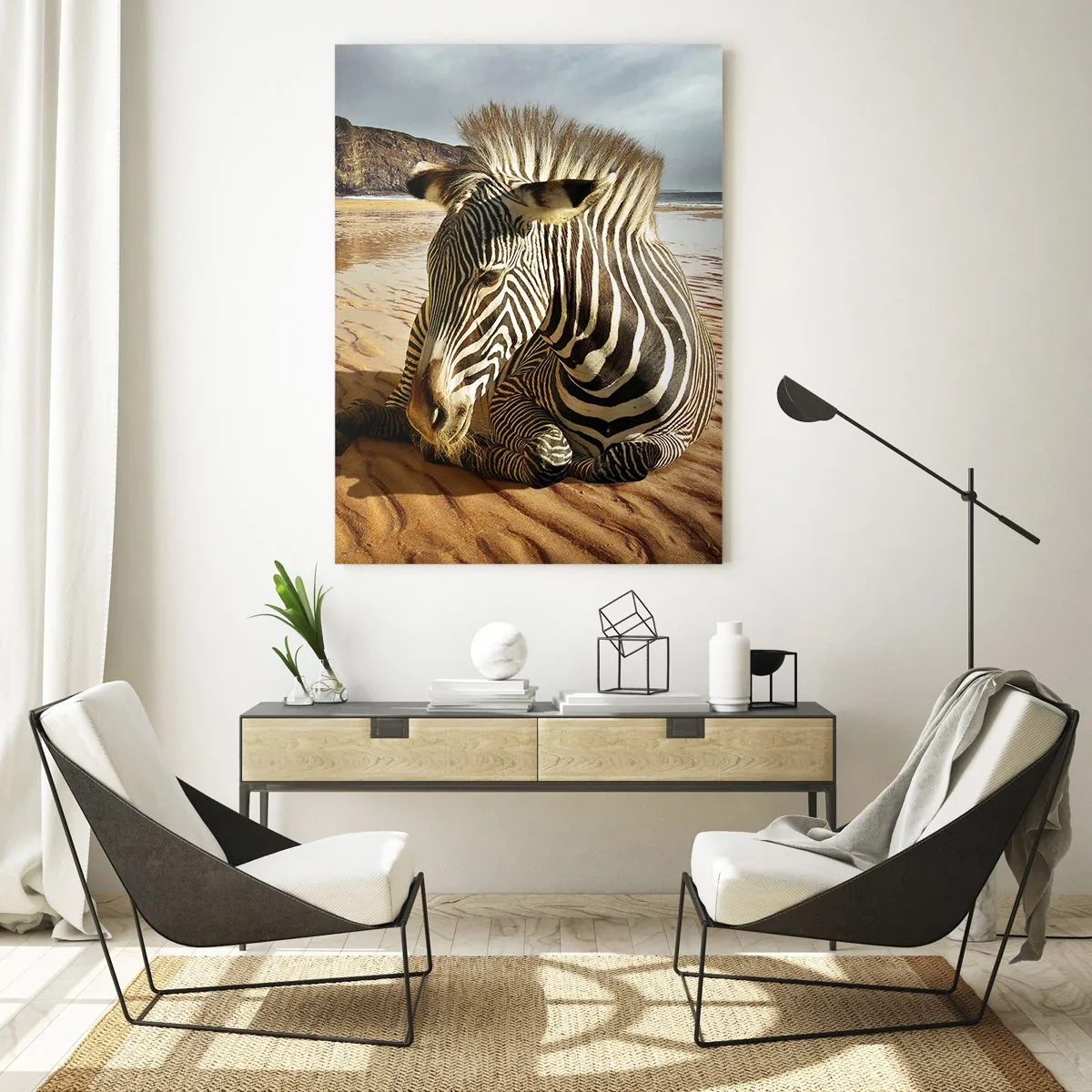 Glass picture - We Suit Each Other - 50x70 cm