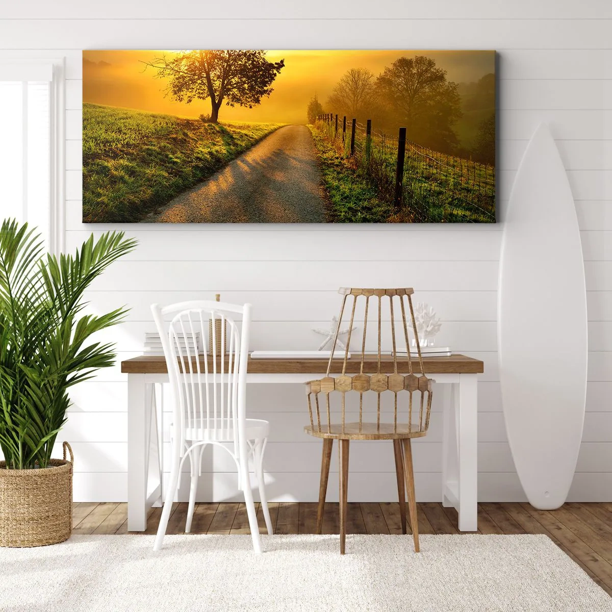 Canvas picture - Honey Afternoon - 140x50 cm