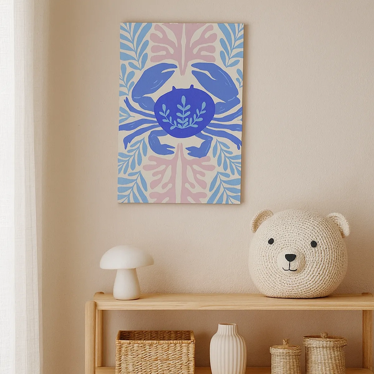 Canvas picture - Like a Sea Flower - 50x70 cm