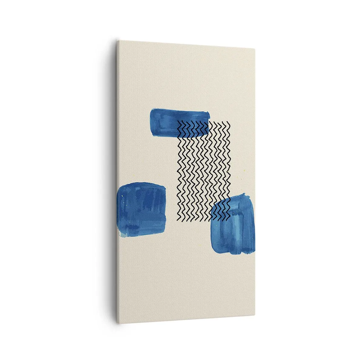 Canvas picture - Abstract Quartet - 55x100 cm