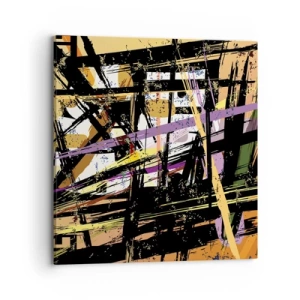 Canvas picture - Sharp Cuts - 70x70 cm