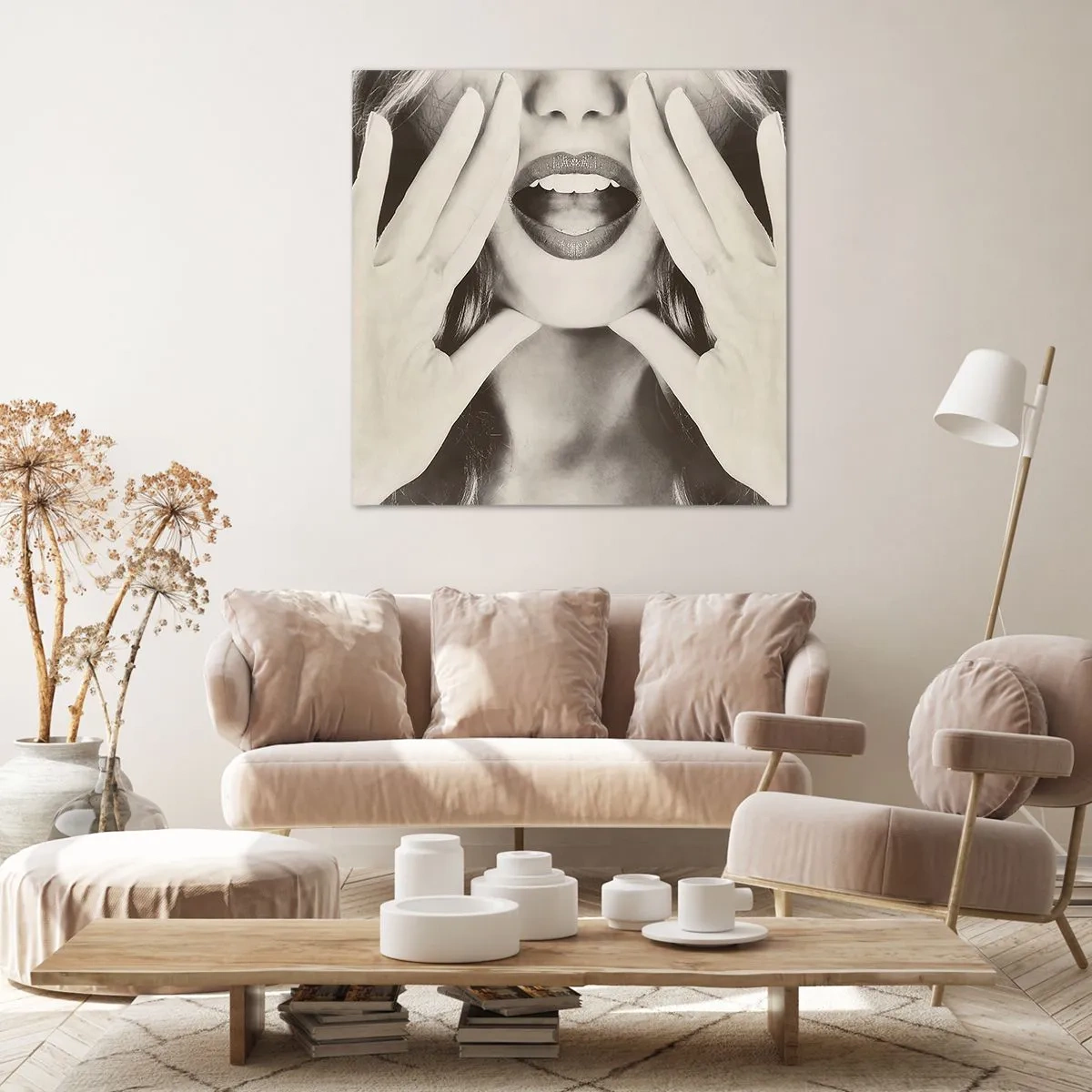 Canvas picture - Coming! - 60x60 cm